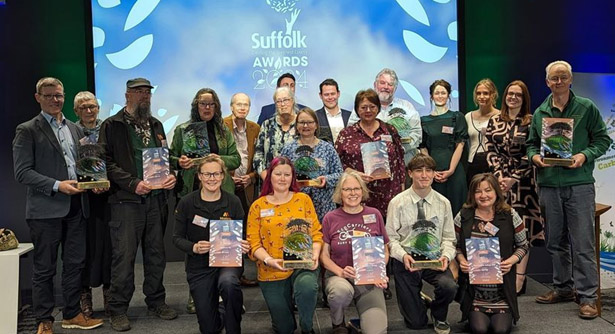 Suffolk Greenest County award winners 2024