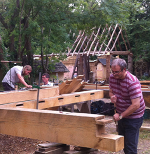 Taking timber framing further at Orchard Barn